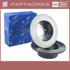 2x Bremsscheiben für PORSCHE 914-6 2.0 HINTEN