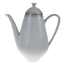 Kaffeekanne Goldrand 1,7 L Hutschenreuther Gloria Weiß