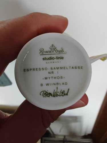 Rosenthal espresso sammeltasse - espresso,