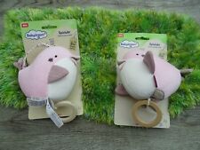 2 x Babydream Fisch Vogel Mädchen Musikwerk Spieluhr Geburt Geschenk Zwillinge