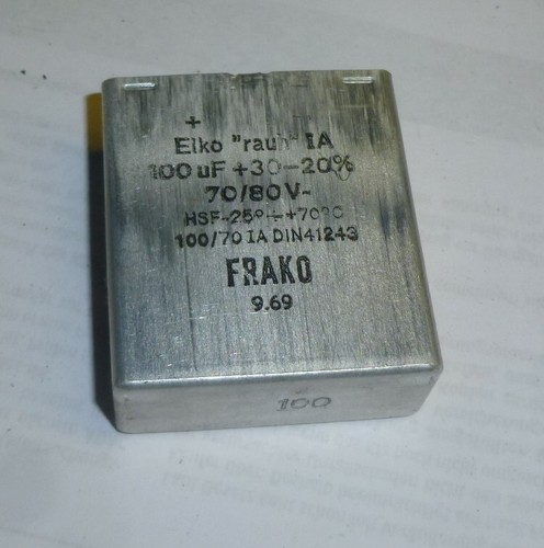 Kondensator frako 100 - kondensator,