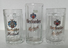 Herforder Maibock 3 unterschiedliche Glaskrüge (m)