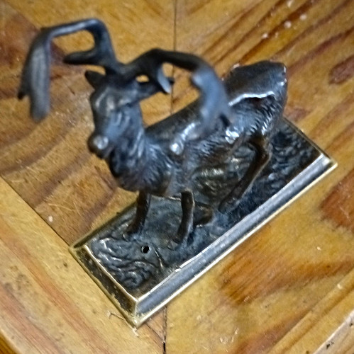 Hirsch skulptur statue aus - hirsch,
