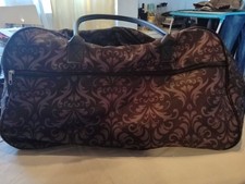 Reise Tasche Wochenende Tasche Schwarz Braun 