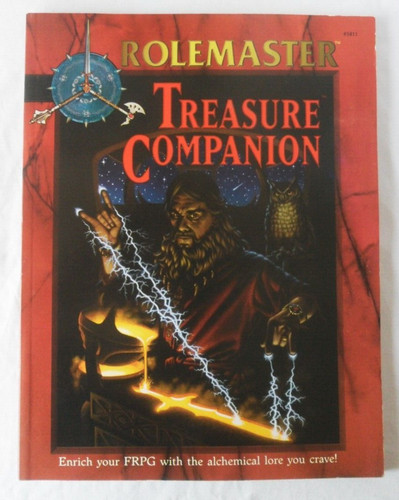 Rolemaster treasure companion - rolemaster,
