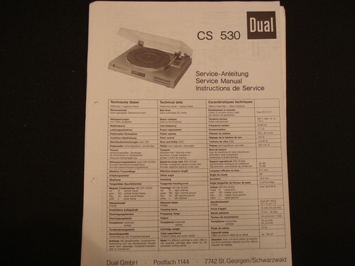 Original service manual - original,