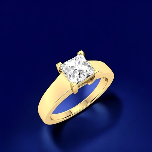 Herren 14k gelbgold ring - 14k,
