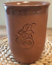 Tonbecher Ton Mittelalter 0,4l