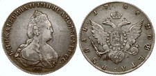 Rubel 1786 СПБ ЯA