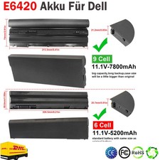 6/9Zellen T54FJ Akku Für Dell