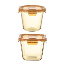 Joghurtbehälter aus Glas mit