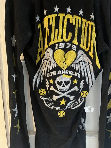 Affliction wende hoodie xl - wende, gr.