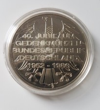 GEDENKMÜNZE 40 Jubiläum BRD 1952-1986