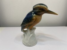 Wagner & Apel Porzellan Figur Eisvogel 11 cm.  1 Wahl Top Zustand 