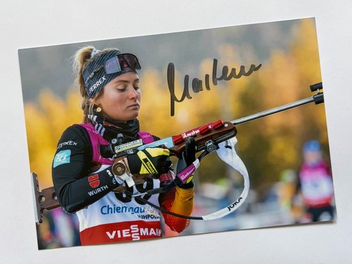 Orig biathlon autogramm - autogramm, *