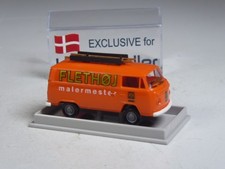 (KI-04-41) Brekina Dänemark Sondermodell VW T2 Flethøj Malermester in OVP