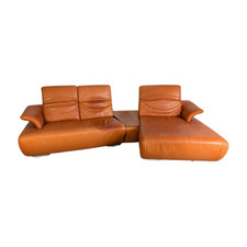 Original Koinor Avanti Sofa Couch Anilin-Leder cognac Design