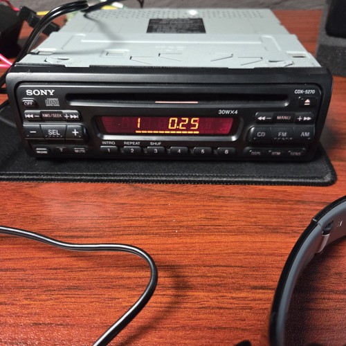 Sony cdx 5270 vintage - sony,