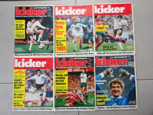 Kicker sportmagazin konvolut - kicker,
