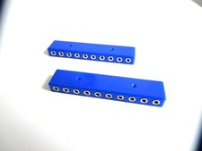 Verteilerplatte,  20 Anschlüsse für Stecker (2,6mm)   2 Stück    "NEU"