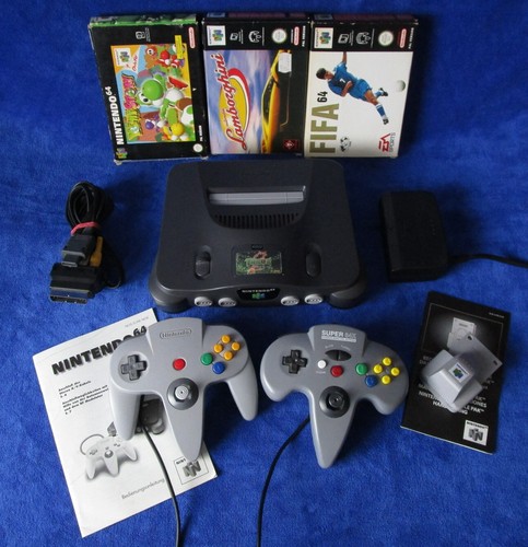 Nintendo n64 konsole - n64, +