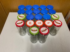 22 Marmeladengläser Schraubgläser Vorratsgläser Einmachgläser Wurstgläser 400ml