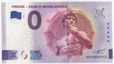 0 Euro Schein Italien, Firenze - David di Michelangelo, 2025-5