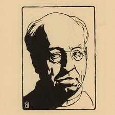 Alice Schimz Holzschnitt Bror
