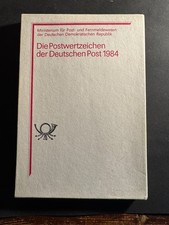 DDR 1984 - Die Postwertzeichen der Deutschen Post - im Schuber Original
