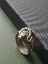 Ring Schlange Antik um 1900