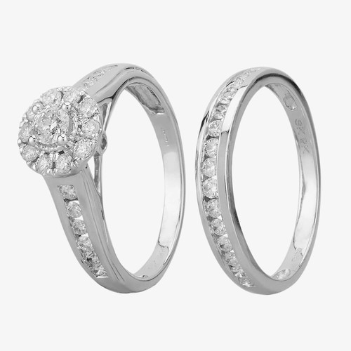 Weißgold 00 kt diamant - weißgold, 1,00