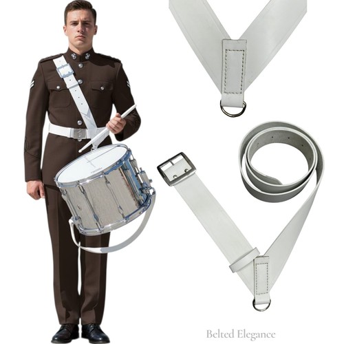 Premium weiss leder - premium, marching