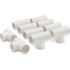PVC T-Stück 20mm 10 Stück