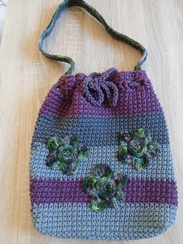 Gehäckelte tasche handarbeit - tasche,