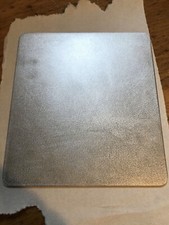 Kennzeichenhalter Blech Alu