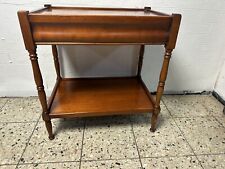 Englisch Beistelltisch Konsole Kommode Holz   Shabby Stil Vintage doppelseitig