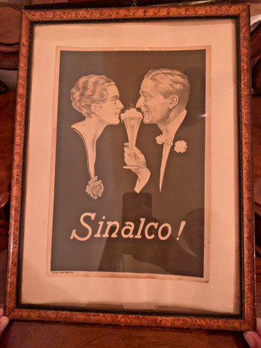 Sinalco plakat original - original, antik