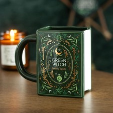 "Green Witch" 3D Becher Tasse
