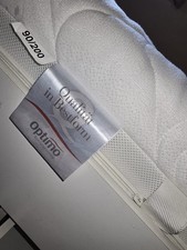 Einzelbett 90x200 cm Weiß Massiv Holz Bett Jugendbett mit Lattenrost Kinderbett