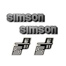Simson Aufkleber Schriftzug