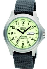 Lorus lumibrite militär - lumibrite, uhr