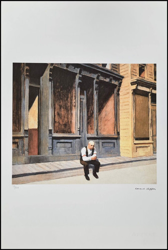 Edward hopper sunday - *, x
