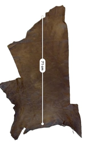 Lederhaut braun echtleder - braun,