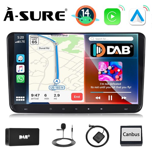 Dab 32g android 14 - dab+, 2+32g