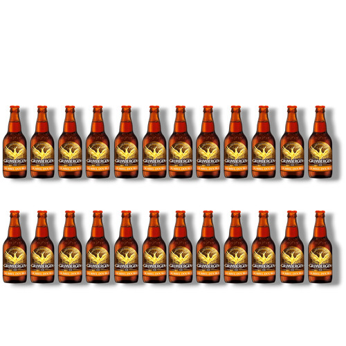 Grimbergen dubbel 33l - 24, 0,33l-