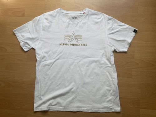 Alpha industries shirt white - industries, t-shirt
