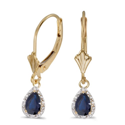 Ohrringe mit blauem - 2,29, ct