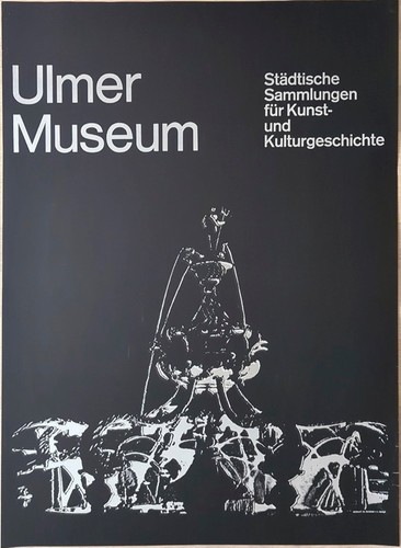 Poster plakat ulmer museum - ulmer,