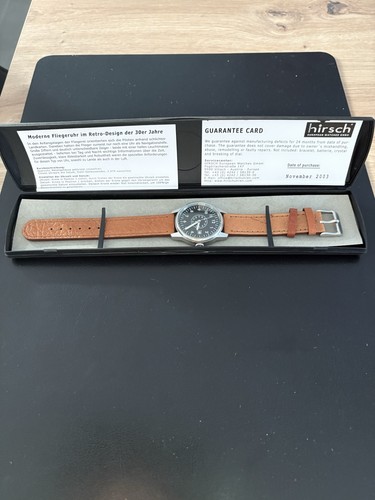 Hirsch fliegeruhr pilotenuhr - hirsch,