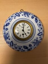 Antike Wanduhr Zwiebelmuster